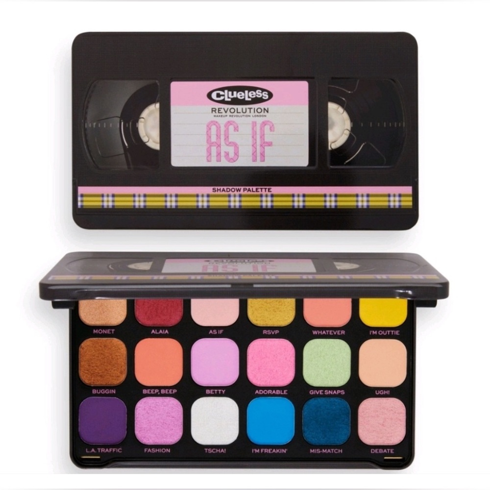 Clueless “AS IF” Revolution Video Cassette Eye Shadow Palette